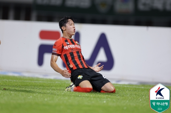 강원 양민혁. [사진=한국프로축구연맹 제공]