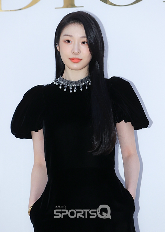 [포토Q] 김연아 '시크한 블랙 자태'