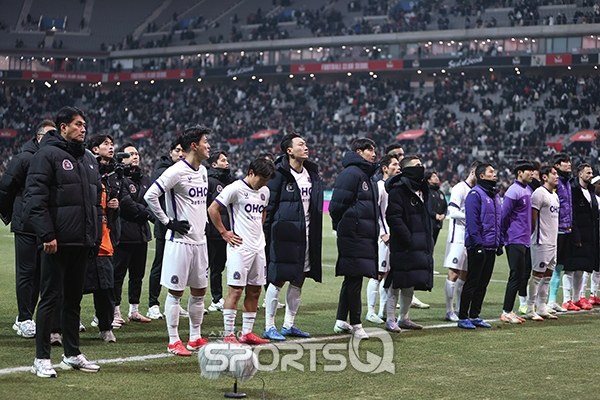 [포토Q] FC안양 '연고지 더비서 아쉬운 패배'